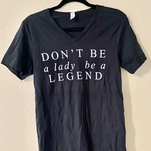 Great black t-shirt short sleeve